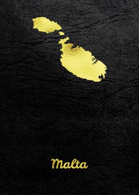 Golden Map Malta