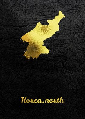 Golden Map North Korea