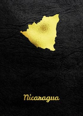 Golden Map Nicaragua