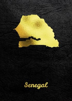 Golden Map Senegal