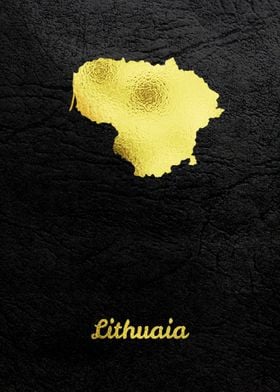 Golden Map Lithuania