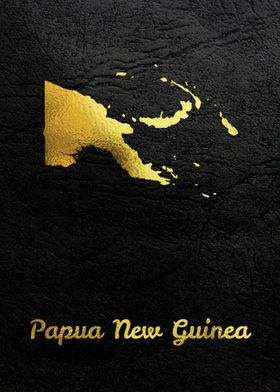Golden Map Papua New Guine