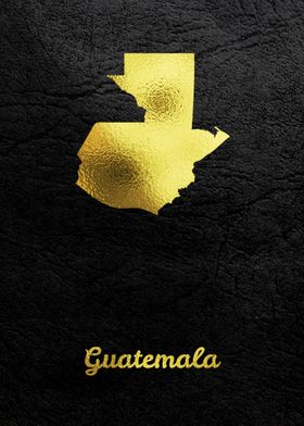 Golden Map Guatemala