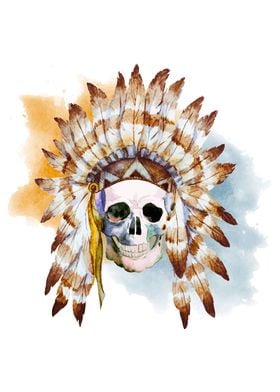 Indian skull