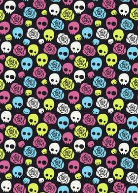 Scary Skull Pattern 17