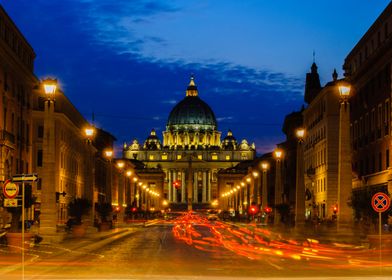 Vatican at Night