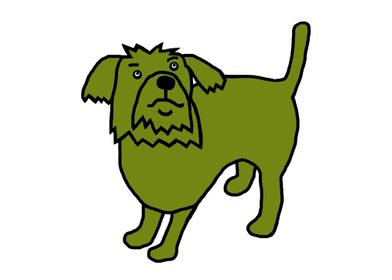 Fergus the Green Dog