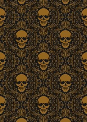 Scary Skull Pattern 24