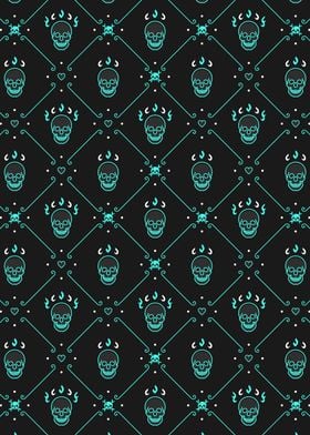 Scary Skull Pattern 13