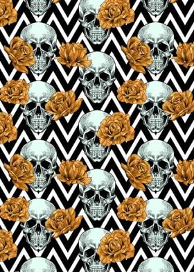 Scary Skull Pattern 27