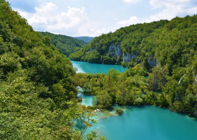 Plitvice blue lakes
