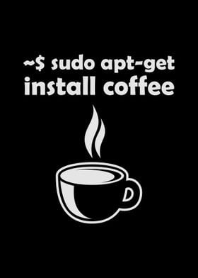 sudo aptget install coffe
