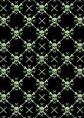 Scary Skull Pattern 18