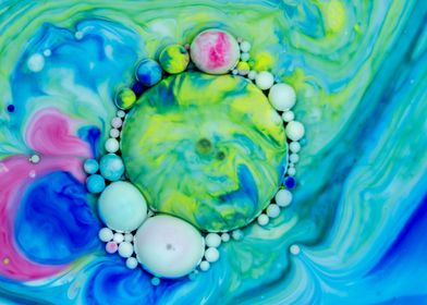 Bubbles Art Gazer