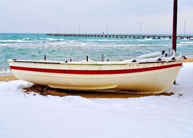 Winter boat