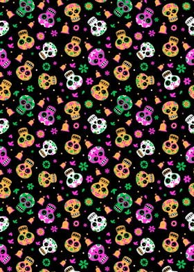 Scary Skull Pattern 19