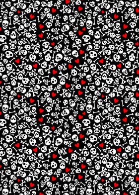 Scary Skull Pattern 10