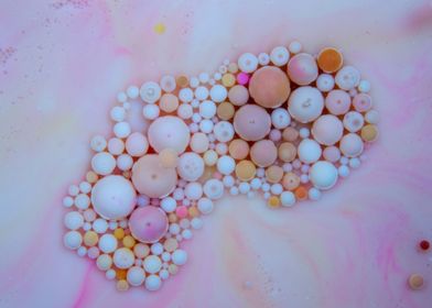 Bubbles Art Lily