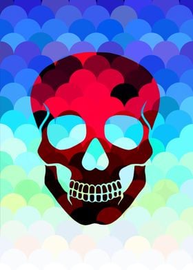 Red Velvet Skull