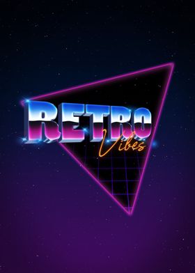 RETRO Vibes  80s  Neon