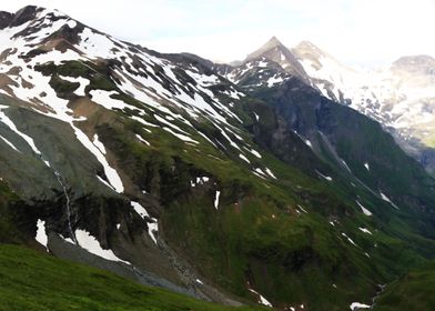 Waterfall in the Alps