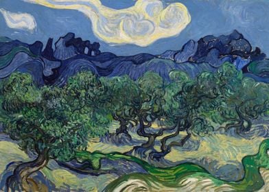 Van Gogh Olive Trees