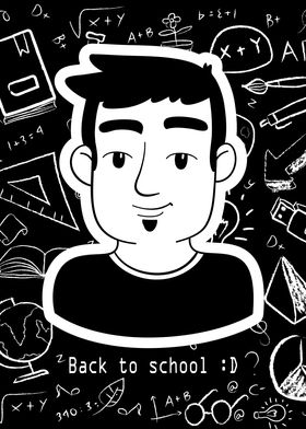 boy back to school