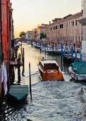 Water Taxi sunset