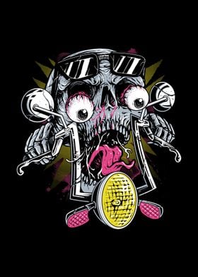 Skull Biker