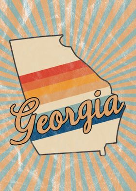 Georgia State Retro 70s