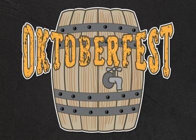 Oktoberfest Beer Barrel