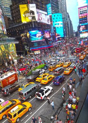 Time Square Chaos