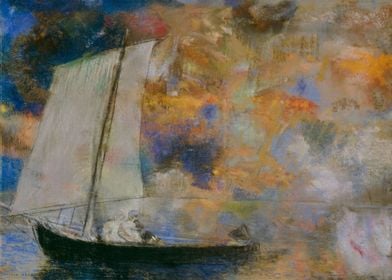 Odilon Redon Flower Clouds