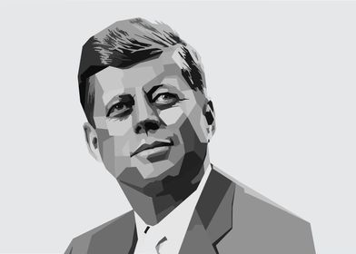 John F Kennedy POP ART