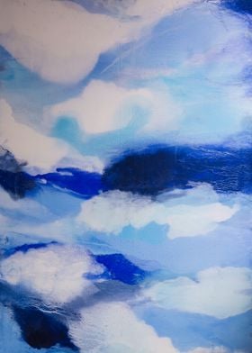 Abstract sky painting