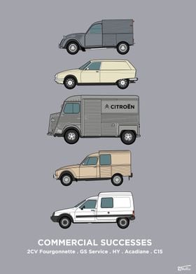 Classic Citroen Vans
