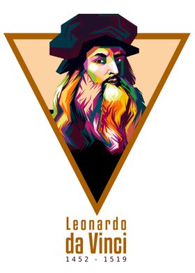WPAP of Leonardo da Vinci 