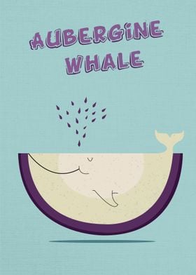 Aubergine Whale