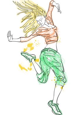 Jazz Dancer Series 04