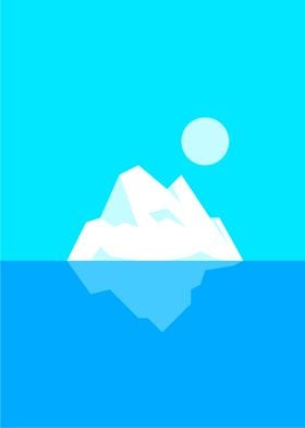 Floating Iceberg