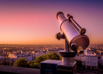 Sunrise Over Montmartre