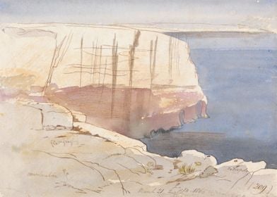 Edward Lear Gozo Malta