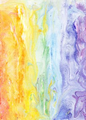 Rainbow Abstract Art