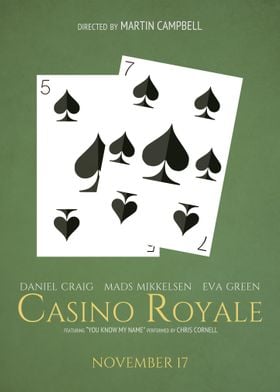 Casino Royale Minimalist  