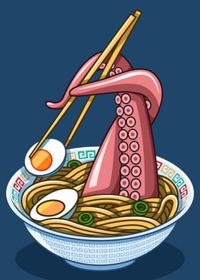 Ramen Octopus