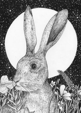The Hare and the Moon