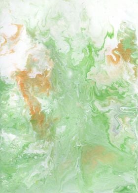 Green Abstract Art