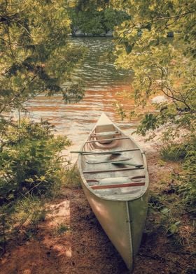 Canoe by the Shore