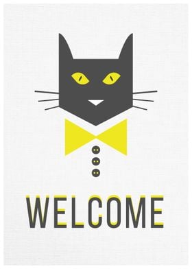 cat welcome