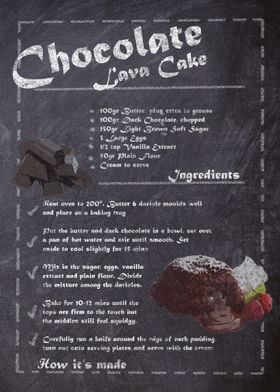 Recipe Chocolate Lava Cake